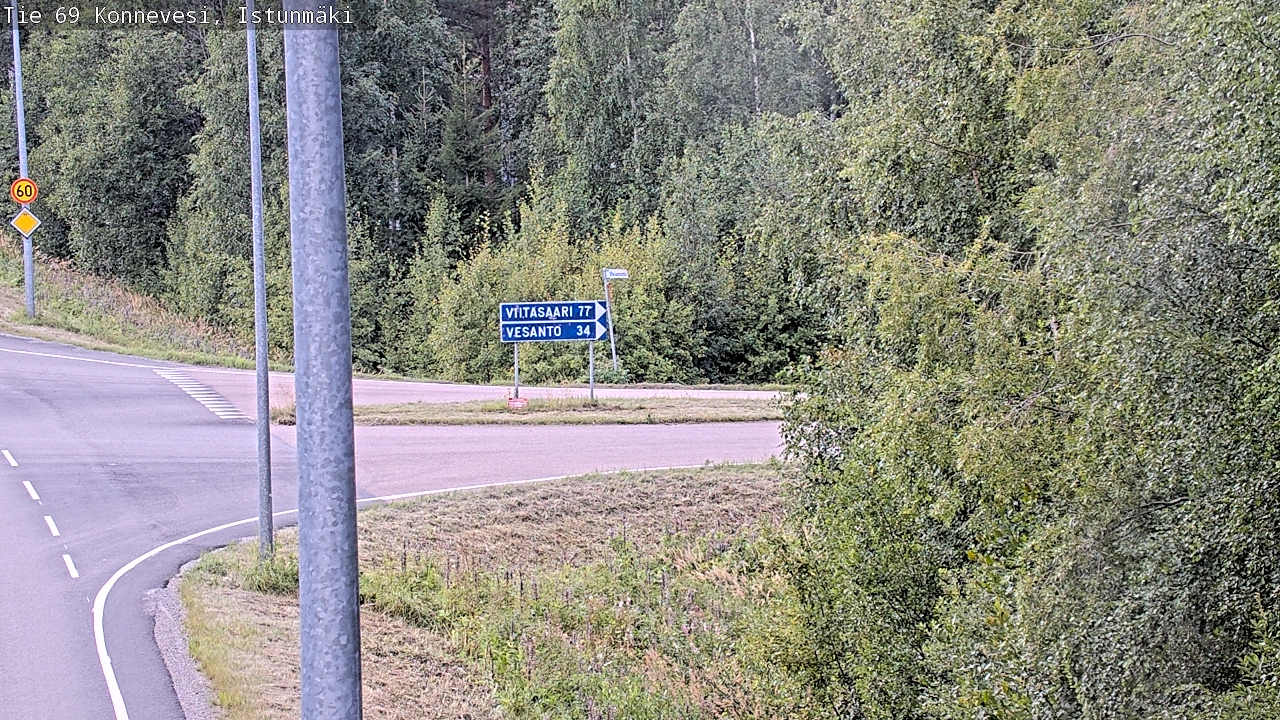 Kelikamerat Kuva Tie 69 Konnevesi, Istunmäki, Konnevesi, Keski-Suomi