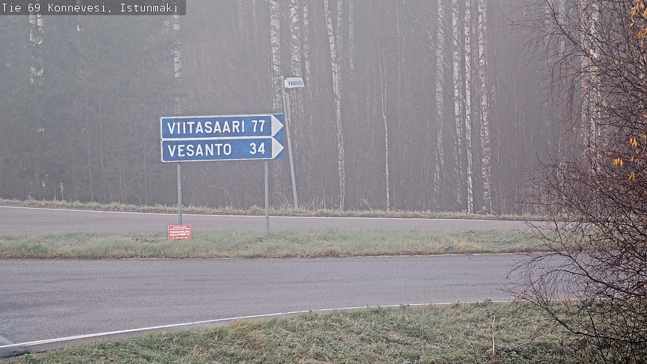 Kelikamerat Kuva Tie 69 Konnevesi, Istunmäki, Konnevesi, Keski-Suomi