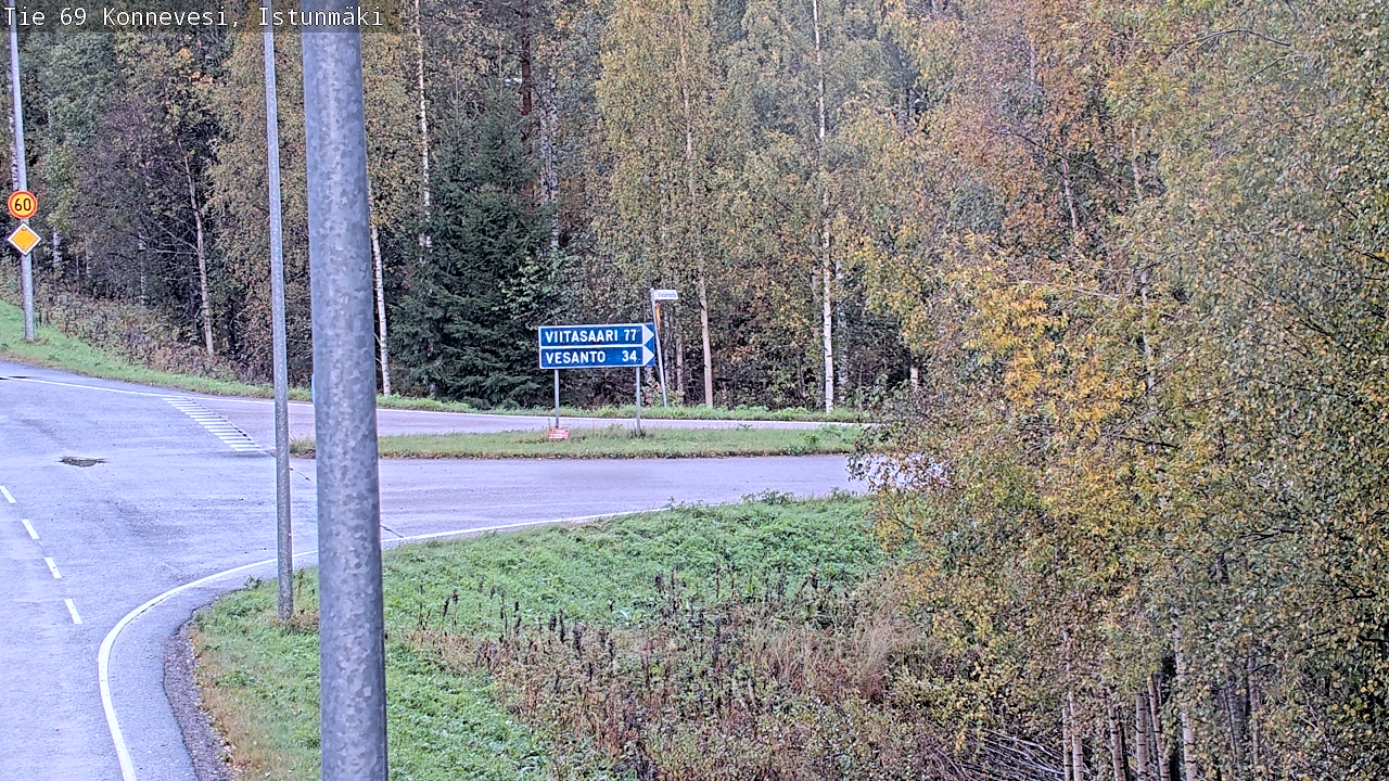 Kelikamerat Kuva Tie 69 Konnevesi, Istunmäki, Konnevesi, Keski-Suomi