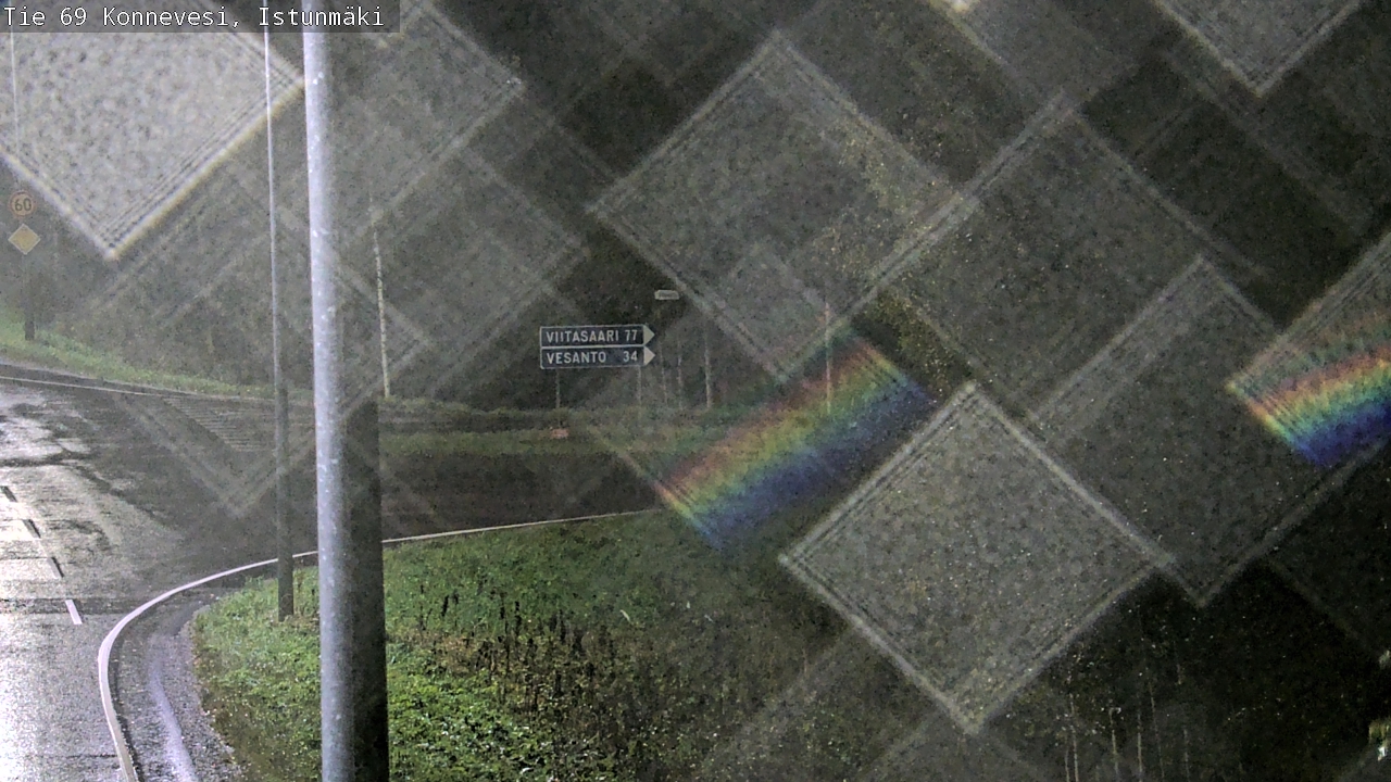 Weather Camera Image Road 69 Konnevesi, Istunmäki, Konnevesi, Keski-Suomi