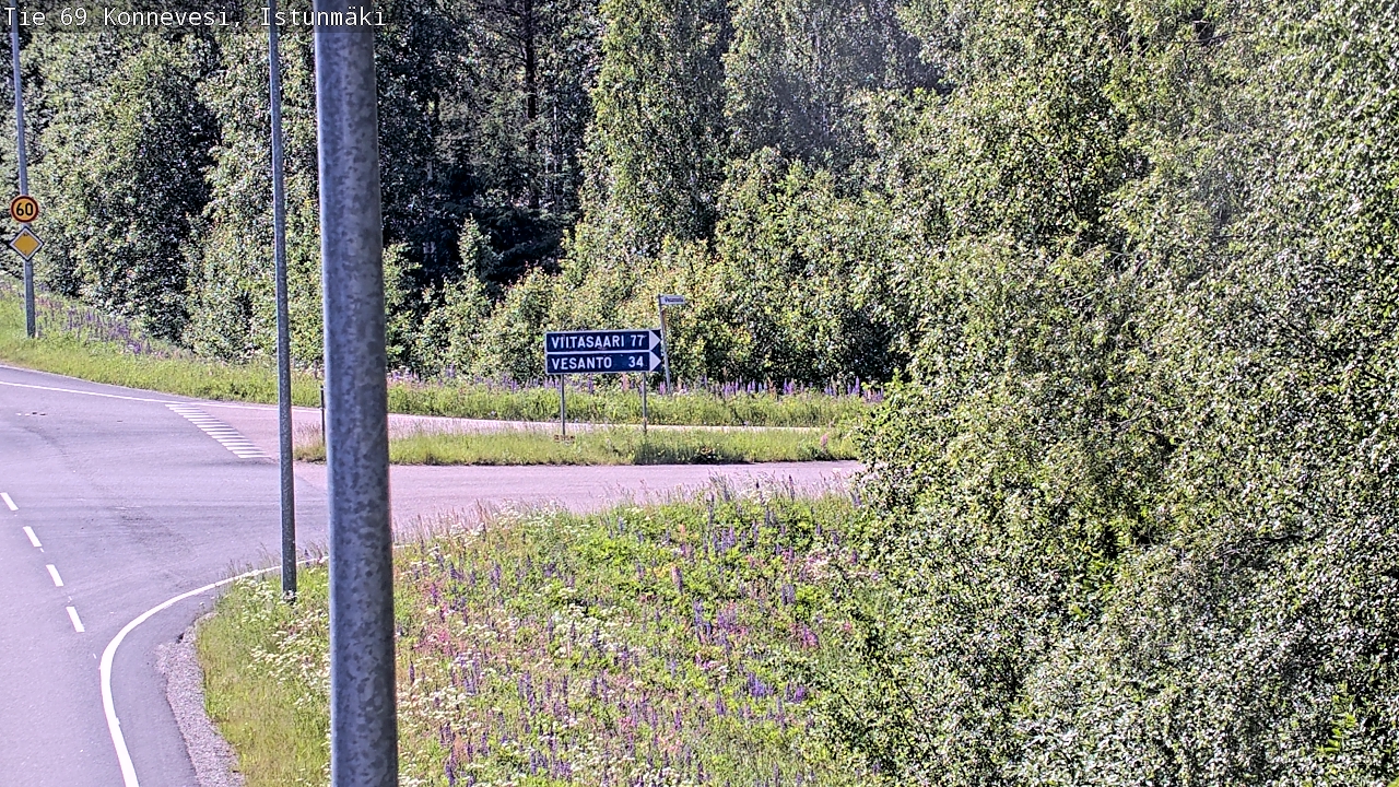 Kelikamerat Kuva Tie 69 Konnevesi, Istunmäki, Konnevesi, Keski-Suomi