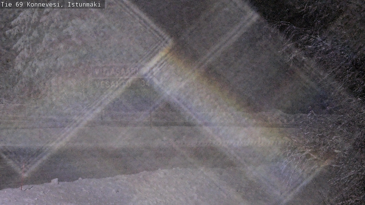 Weather Camera Image Väg 69 Konnevesi, Istunmäki, Konnevesi, Keski-Suomi
