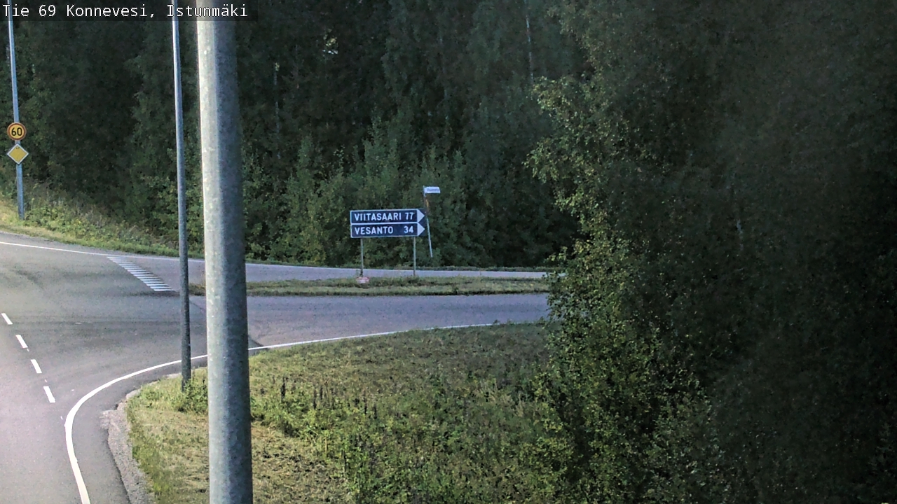 Kelikamerat Kuva Tie 69 Konnevesi, Istunmäki, Konnevesi, Keski-Suomi