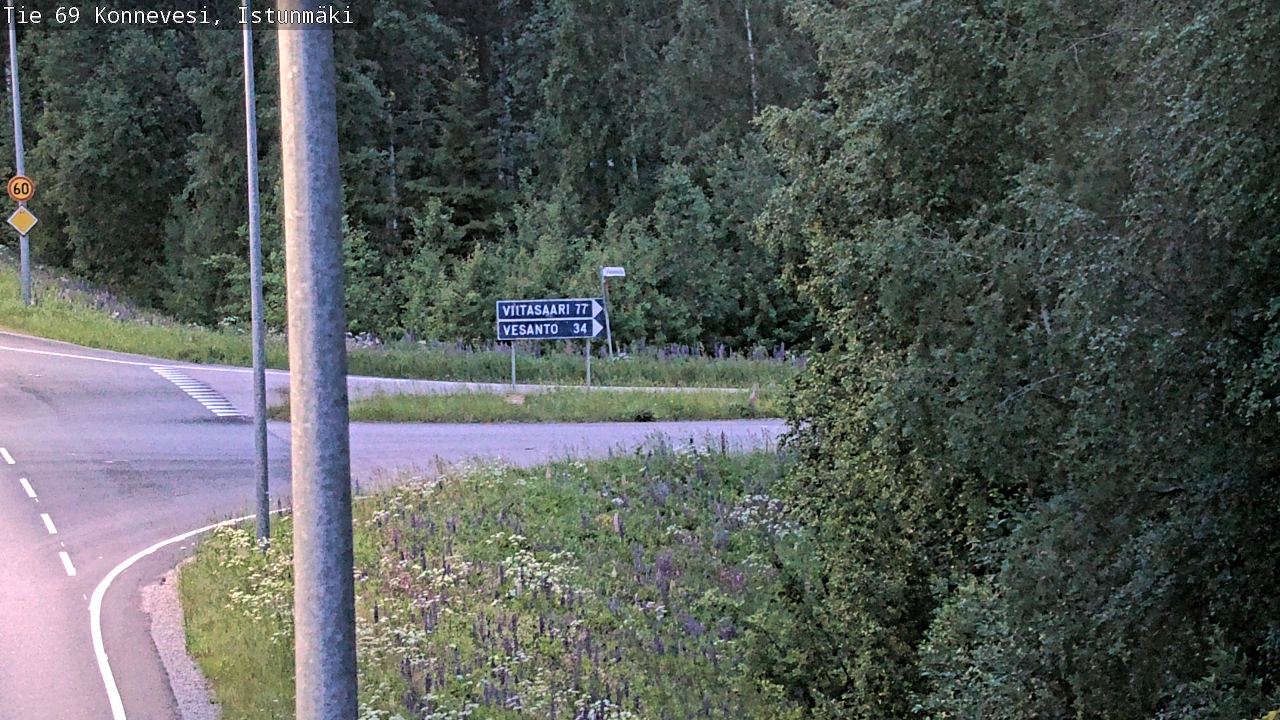 Kelikamerat Kuva Tie 69 Konnevesi, Istunmäki, Konnevesi, Keski-Suomi