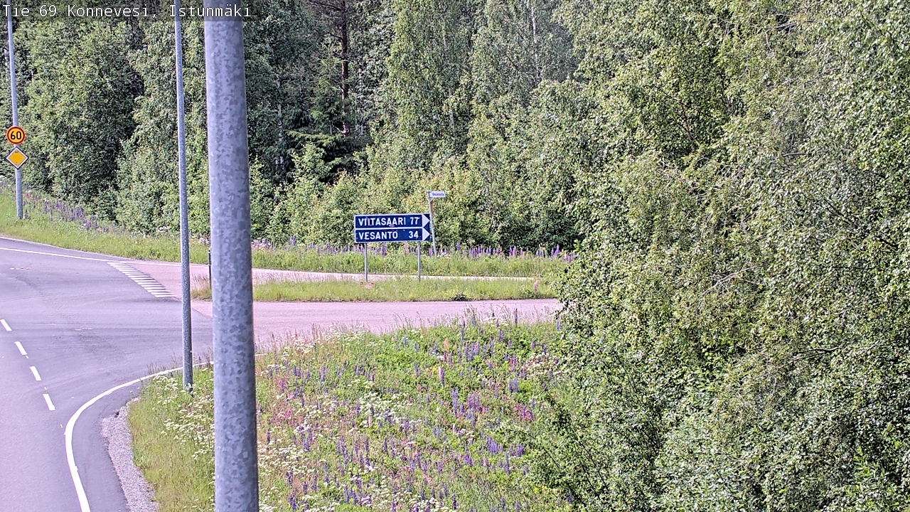 Kelikamerat Kuva Tie 69 Konnevesi, Istunmäki, Konnevesi, Keski-Suomi