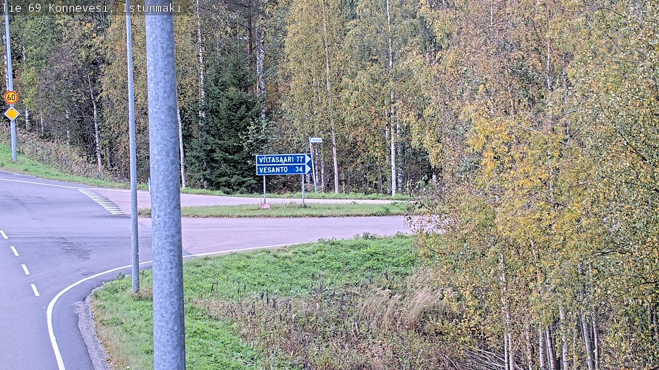 Kelikamerat Kuva Tie 69 Konnevesi, Istunmäki, Konnevesi, Keski-Suomi