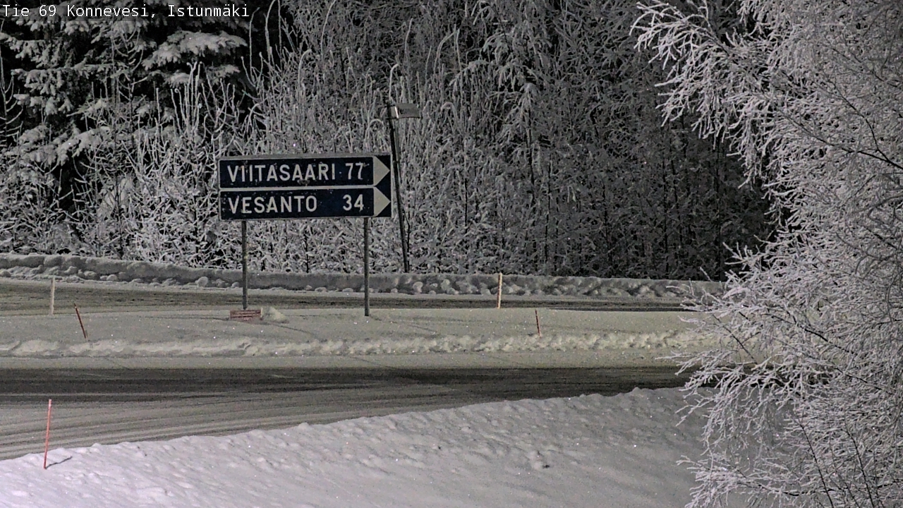 Kelikamerat Kuva Tie 69 Konnevesi, Istunmäki, Konnevesi, Keski-Suomi