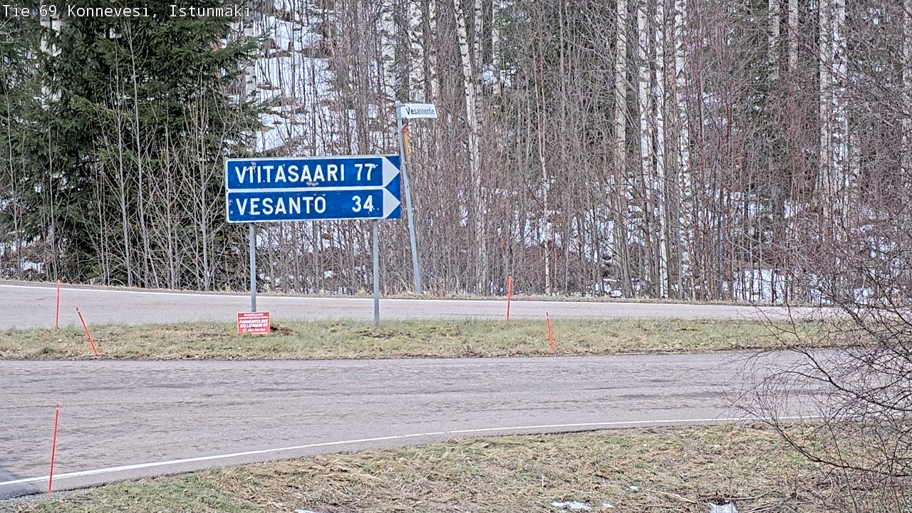 Kelikamerat Kuva Tie 69 Konnevesi, Istunmäki, Konnevesi, Keski-Suomi