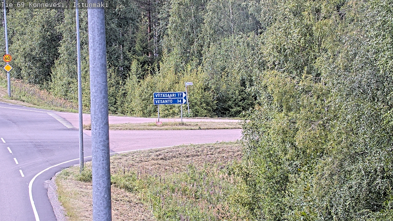 Kelikamerat Kuva Tie 69 Konnevesi, Istunmäki, Konnevesi, Keski-Suomi