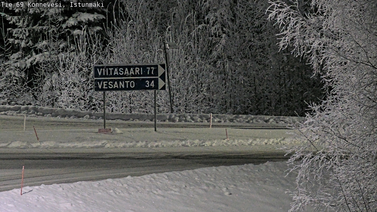 Kelikamerat Kuva Tie 69 Konnevesi, Istunmäki, Konnevesi, Keski-Suomi