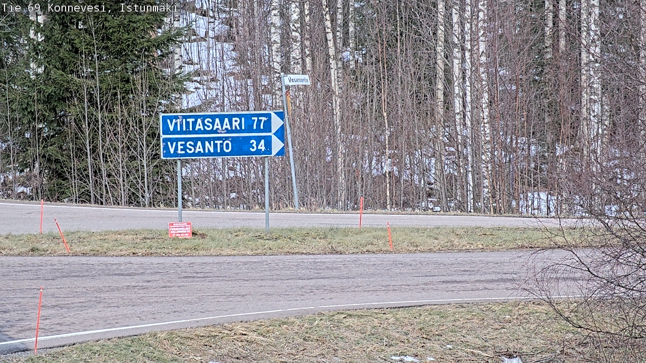 Kelikamerat Kuva Tie 69 Konnevesi, Istunmäki, Konnevesi, Keski-Suomi