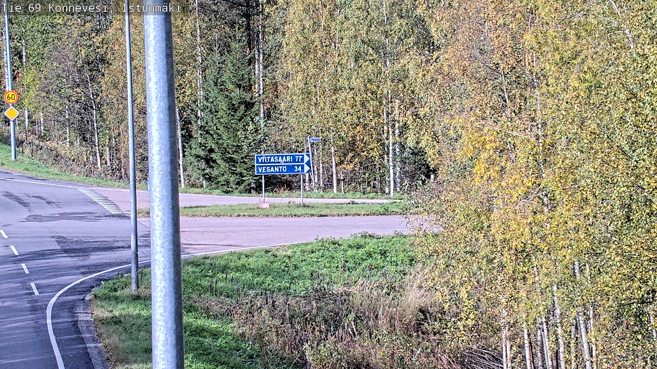 Kelikamerat Kuva Tie 69 Konnevesi, Istunmäki, Konnevesi, Keski-Suomi