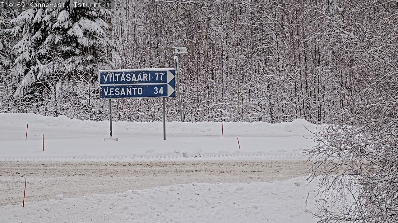 Kelikamerat Kuva Tie 69 Konnevesi, Istunmäki, Konnevesi, Keski-Suomi