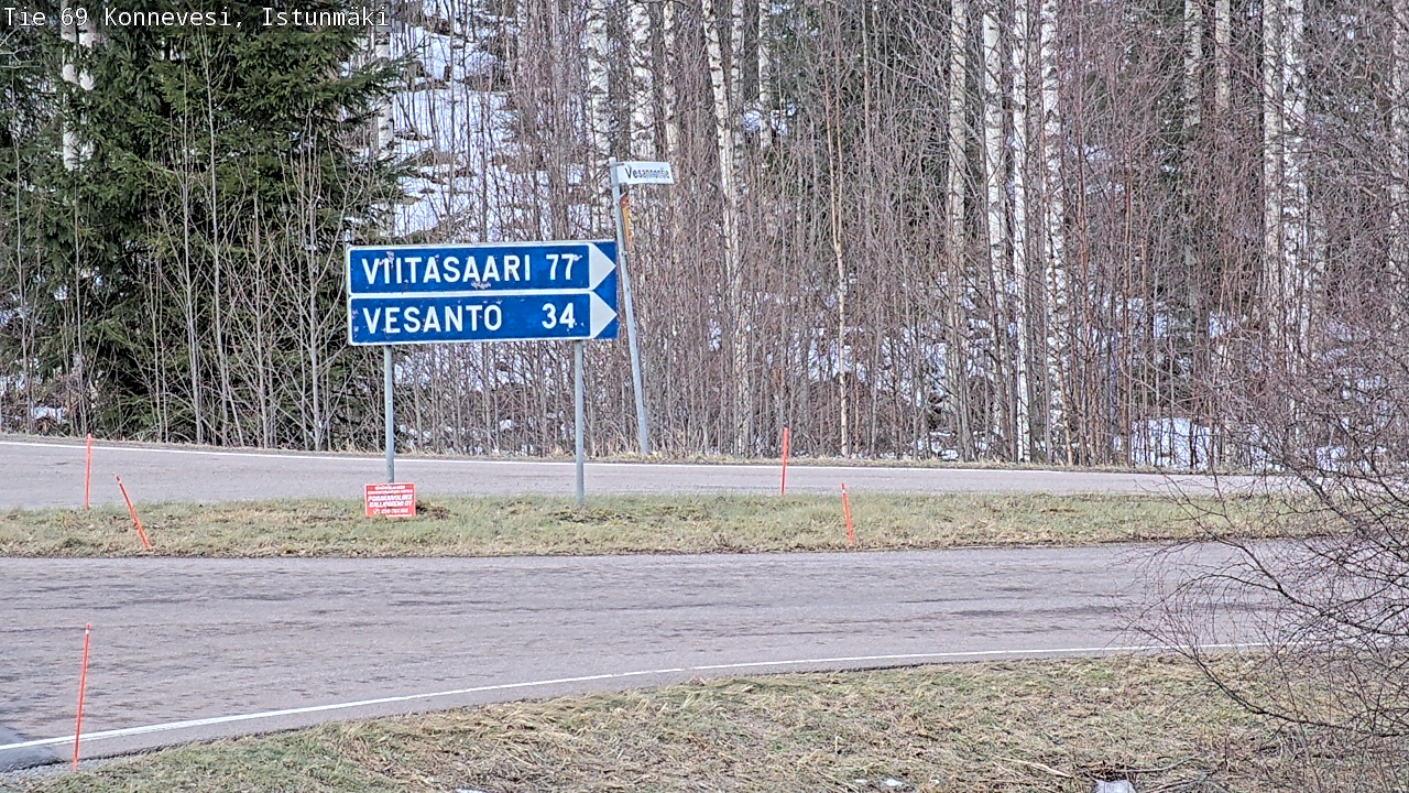 Kelikamerat Kuva Tie 69 Konnevesi, Istunmäki, Konnevesi, Keski-Suomi