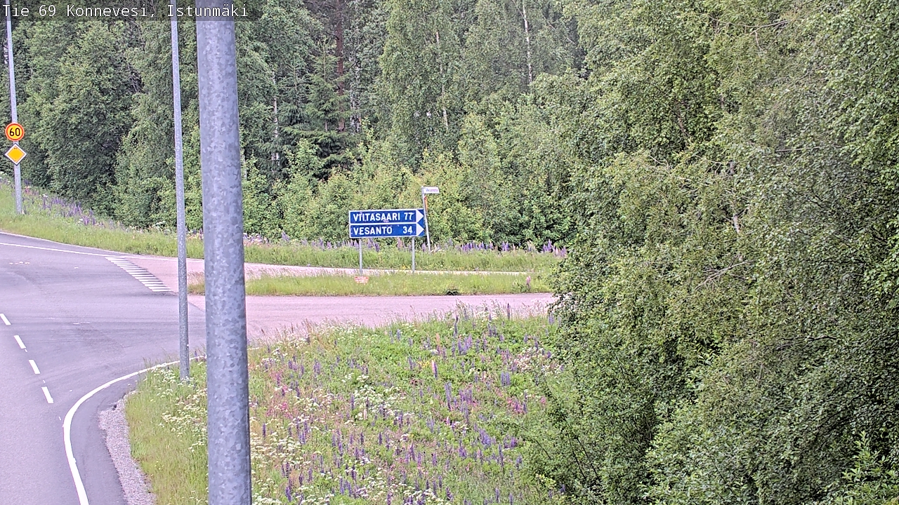 Kelikamerat Kuva Tie 69 Konnevesi, Istunmäki, Konnevesi, Keski-Suomi