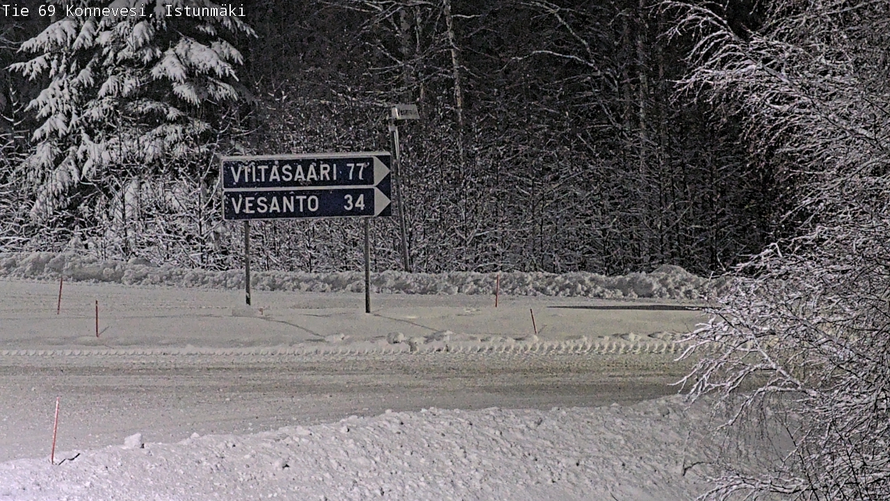 Kelikamerat Kuva Tie 69 Konnevesi, Istunmäki, Konnevesi, Keski-Suomi