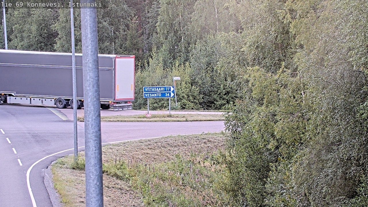 Kelikamerat Kuva Tie 69 Konnevesi, Istunmäki, Konnevesi, Keski-Suomi