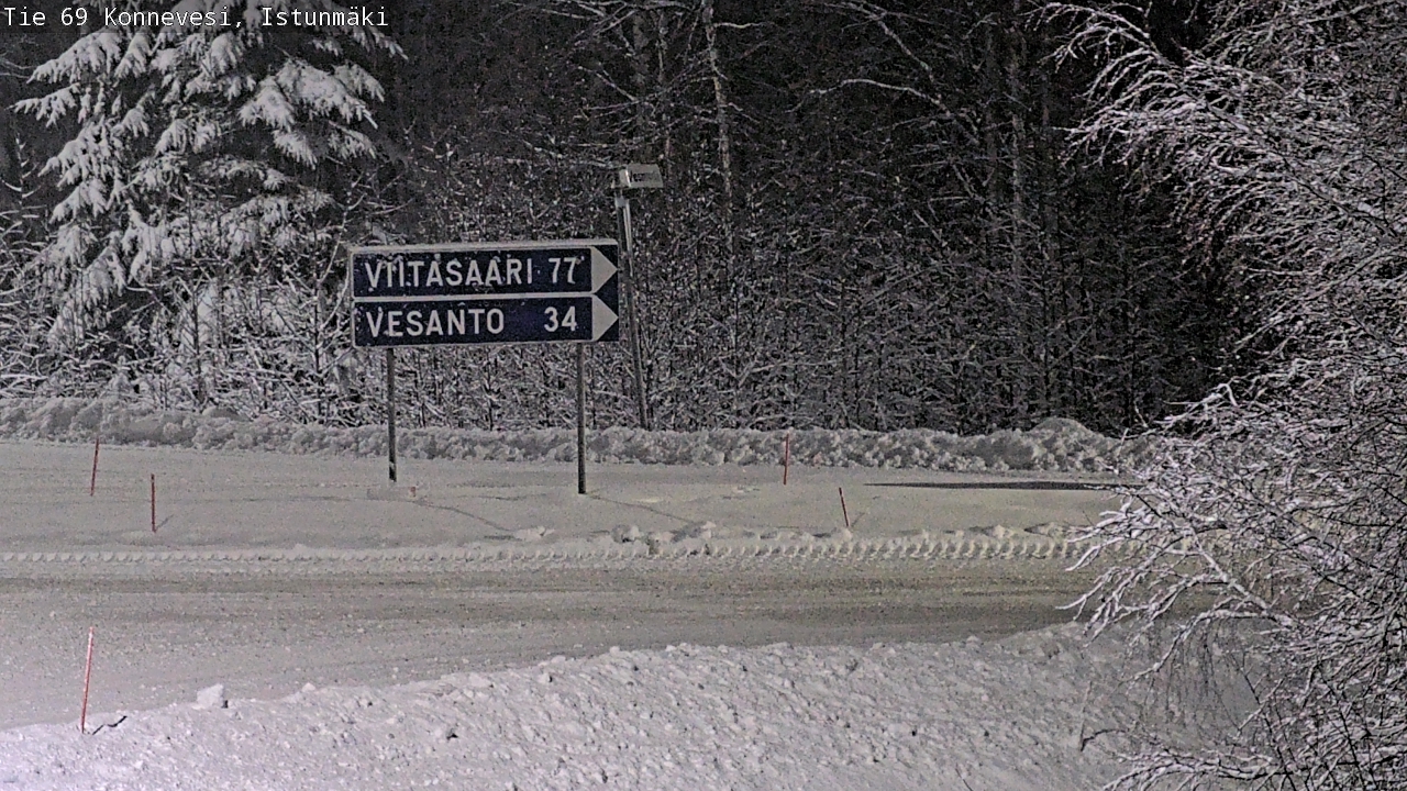 Kelikamerat Kuva Tie 69 Konnevesi, Istunmäki, Konnevesi, Keski-Suomi