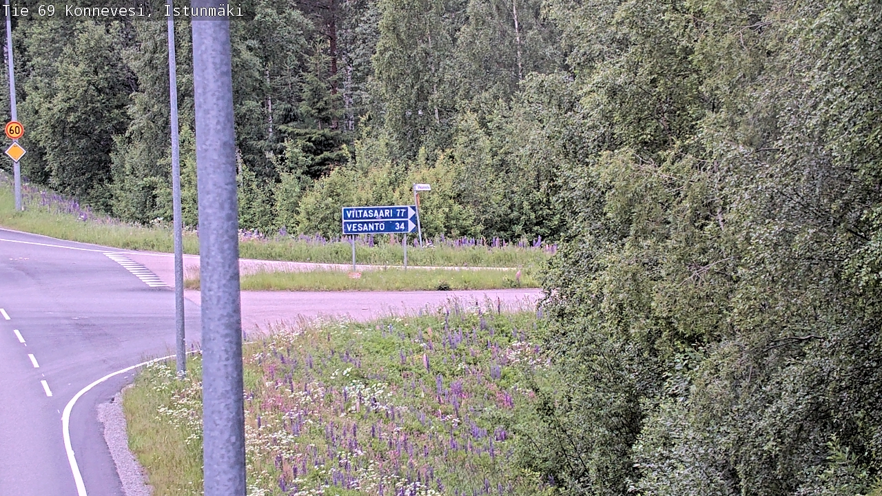 Kelikamerat Kuva Tie 69 Konnevesi, Istunmäki, Konnevesi, Keski-Suomi