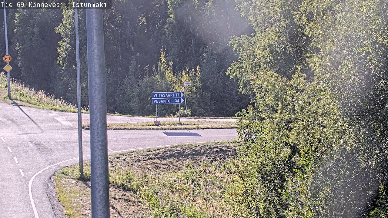 Kelikamerat Kuva Tie 69 Konnevesi, Istunmäki, Konnevesi, Keski-Suomi