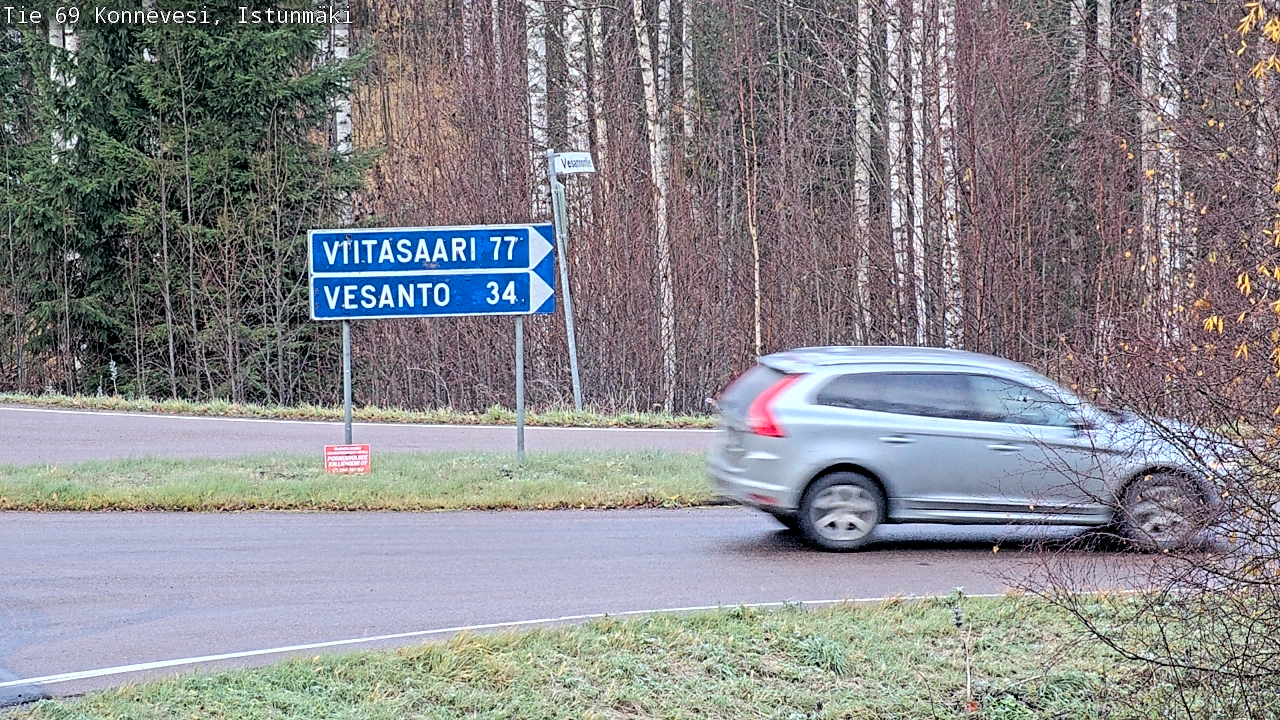 Kelikamerat Kuva Tie 69 Konnevesi, Istunmäki, Konnevesi, Keski-Suomi