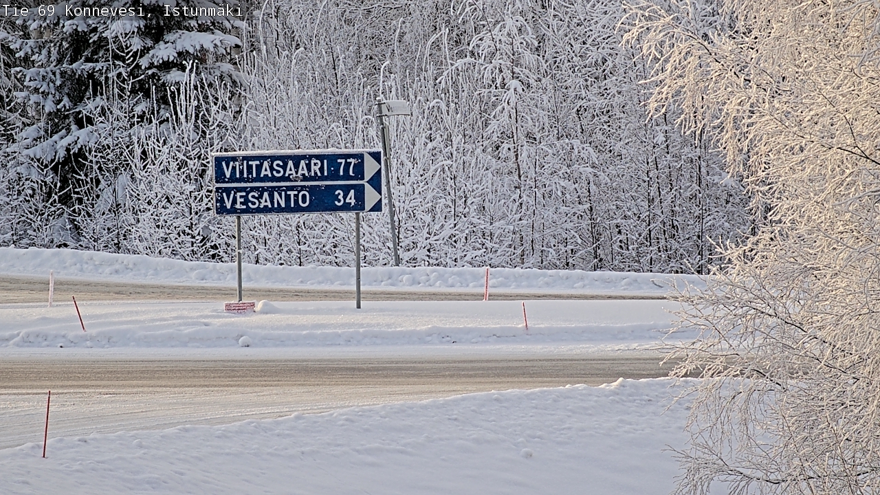 Kelikamerat Kuva Tie 69 Konnevesi, Istunmäki, Konnevesi, Keski-Suomi