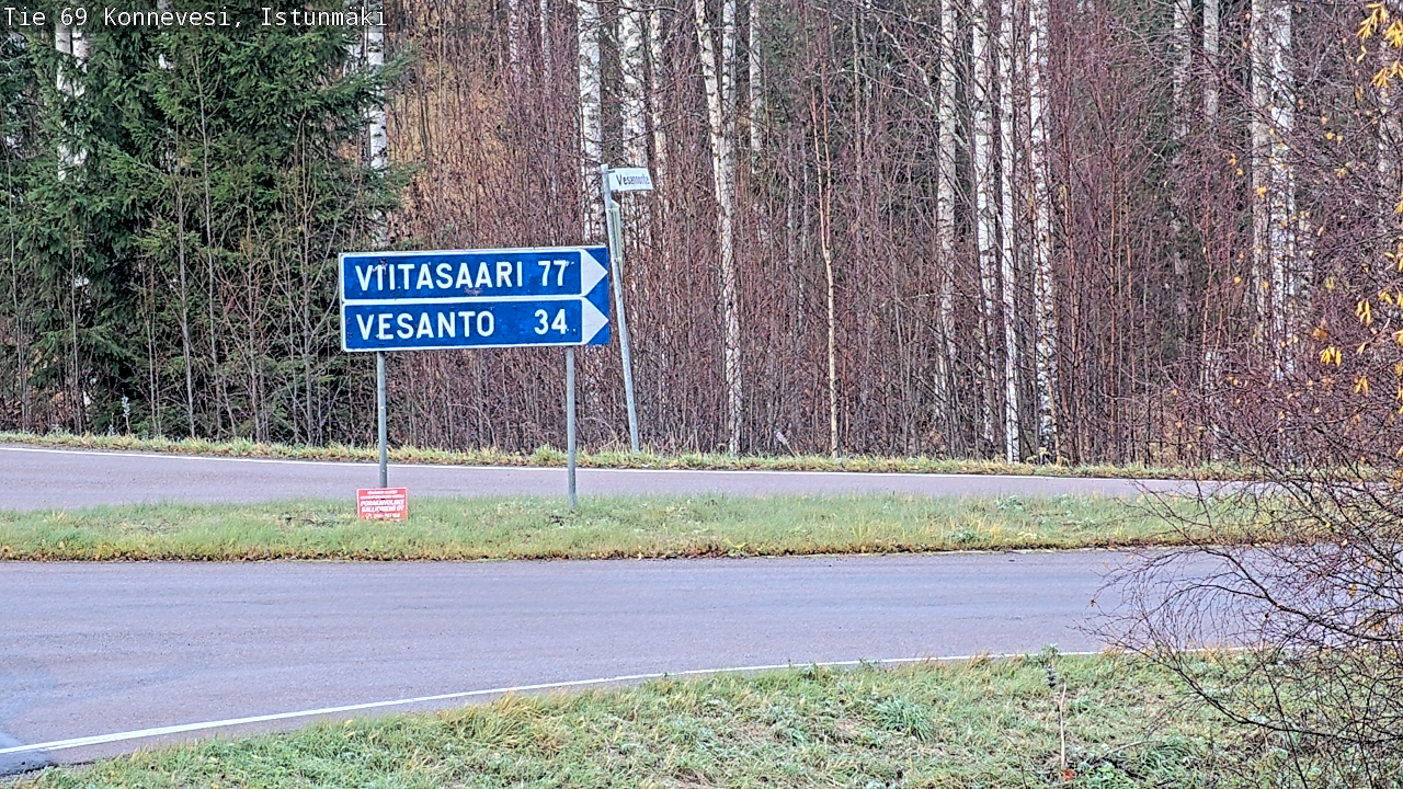 Kelikamerat Kuva Tie 69 Konnevesi, Istunmäki, Konnevesi, Keski-Suomi