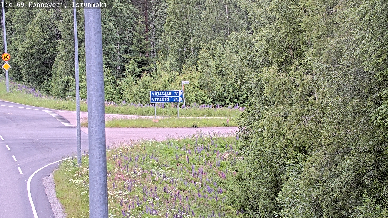 Kelikamerat Kuva Tie 69 Konnevesi, Istunmäki, Konnevesi, Keski-Suomi