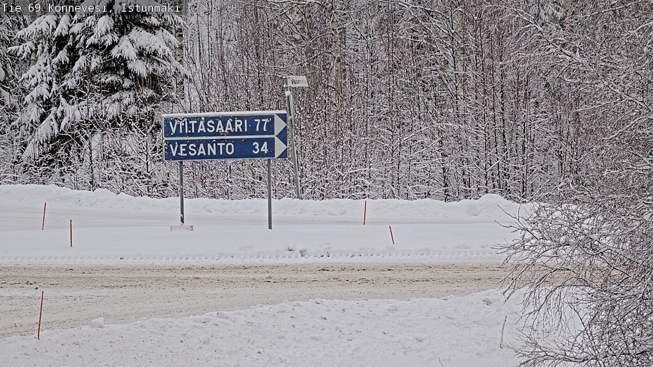 Kelikamerat Kuva Tie 69 Konnevesi, Istunmäki, Konnevesi, Keski-Suomi