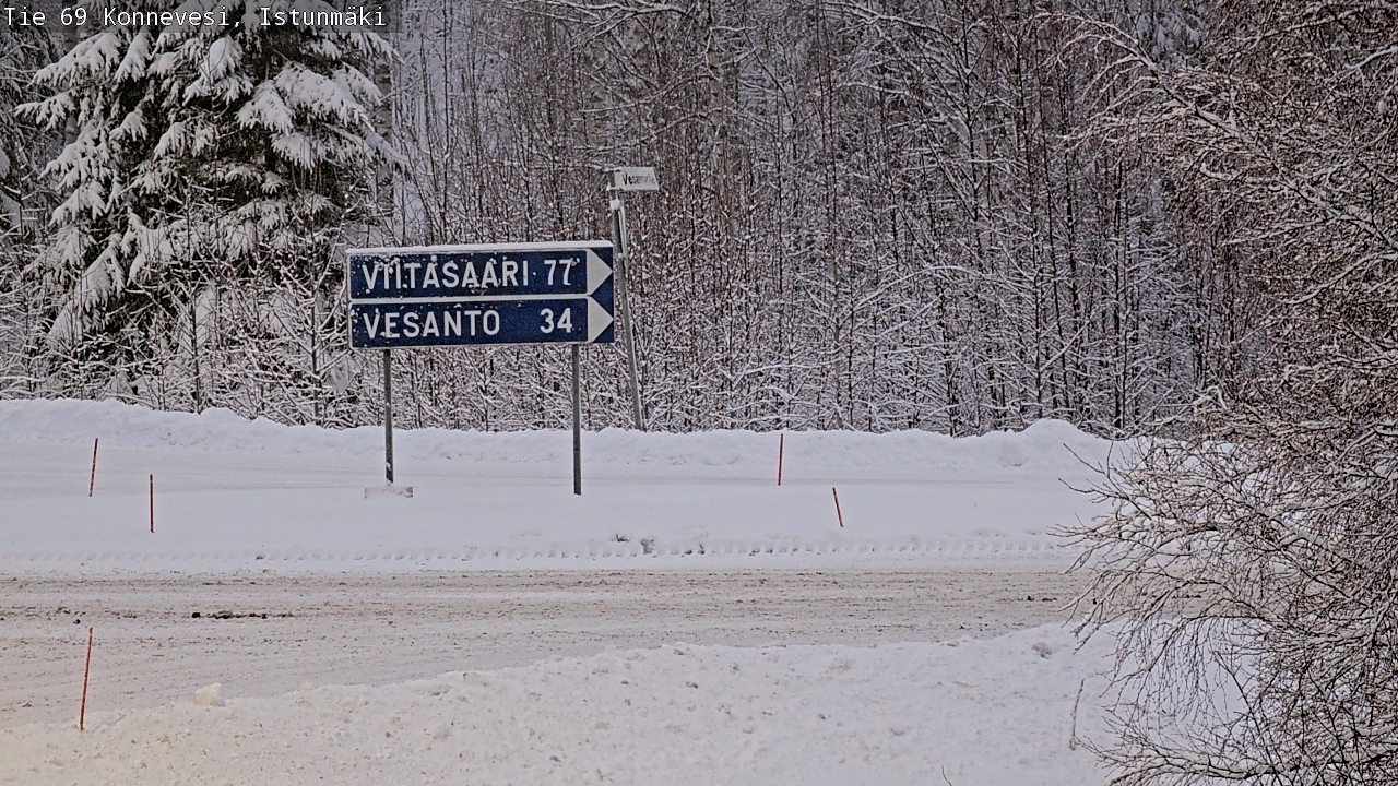 Kelikamerat Kuva Tie 69 Konnevesi, Istunmäki, Konnevesi, Keski-Suomi