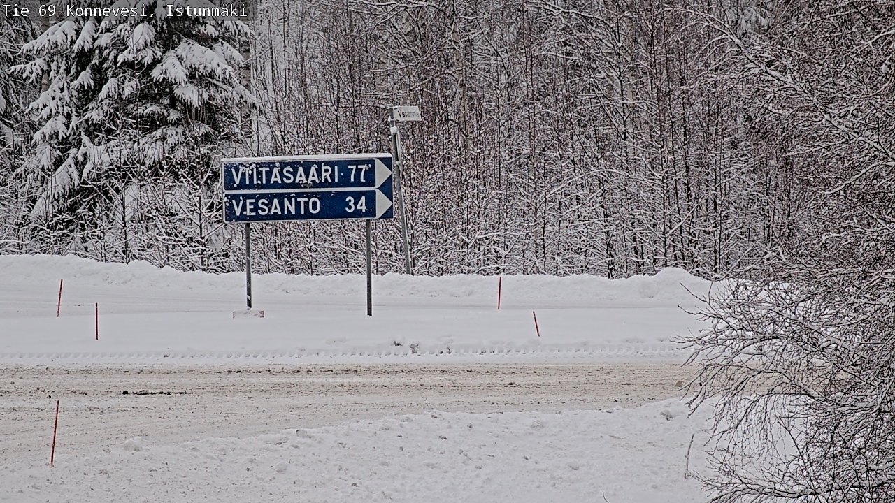 Kelikamerat Kuva Tie 69 Konnevesi, Istunmäki, Konnevesi, Keski-Suomi