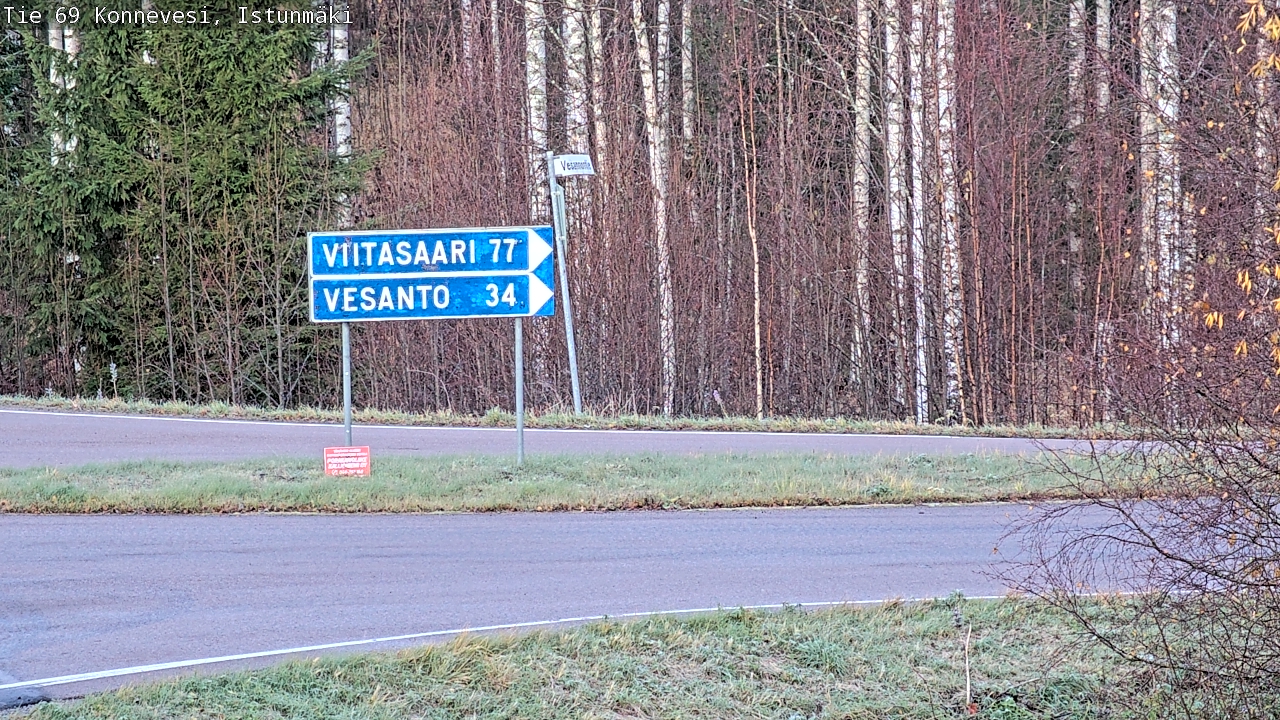 Kelikamerat Kuva Tie 69 Konnevesi, Istunmäki, Konnevesi, Keski-Suomi