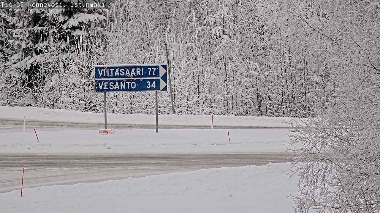 Kelikamerat Kuva Tie 69 Konnevesi, Istunmäki, Konnevesi, Keski-Suomi