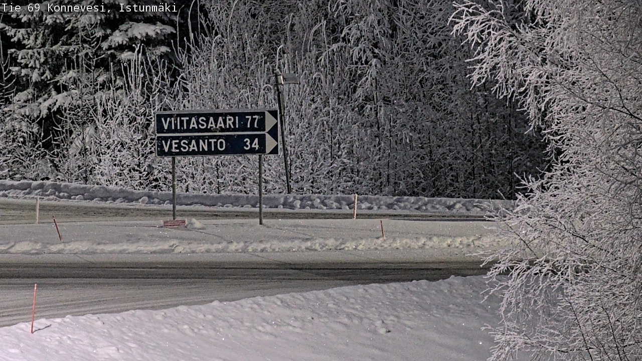 Kelikamerat Kuva Tie 69 Konnevesi, Istunmäki, Konnevesi, Keski-Suomi