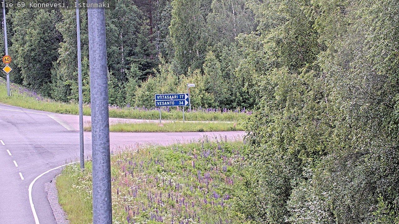 Kelikamerat Kuva Tie 69 Konnevesi, Istunmäki, Konnevesi, Keski-Suomi