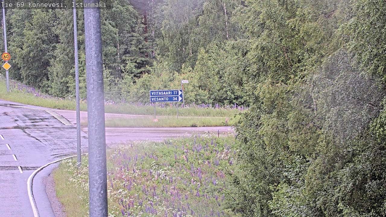 Kelikamerat Kuva Tie 69 Konnevesi, Istunmäki, Konnevesi, Keski-Suomi
