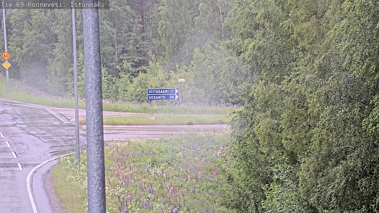 Kelikamerat Kuva Tie 69 Konnevesi, Istunmäki, Konnevesi, Keski-Suomi