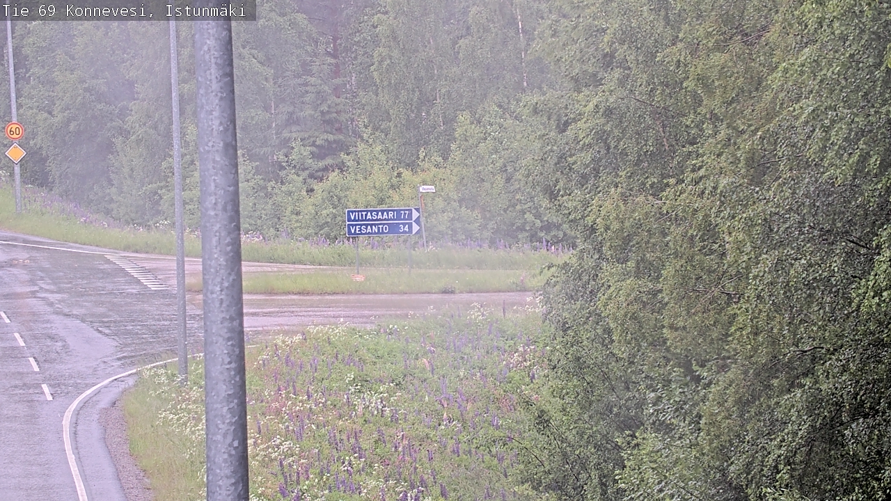 Kelikamerat Kuva Tie 69 Konnevesi, Istunmäki, Konnevesi, Keski-Suomi