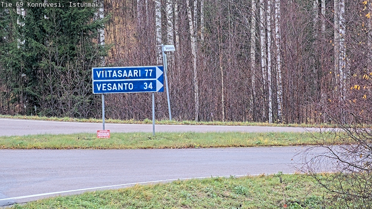 Kelikamerat Kuva Tie 69 Konnevesi, Istunmäki, Konnevesi, Keski-Suomi