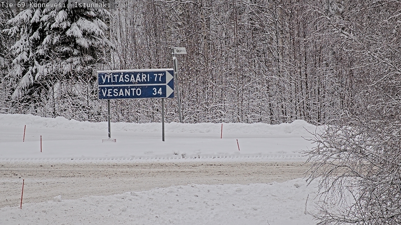 Kelikamerat Kuva Tie 69 Konnevesi, Istunmäki, Konnevesi, Keski-Suomi