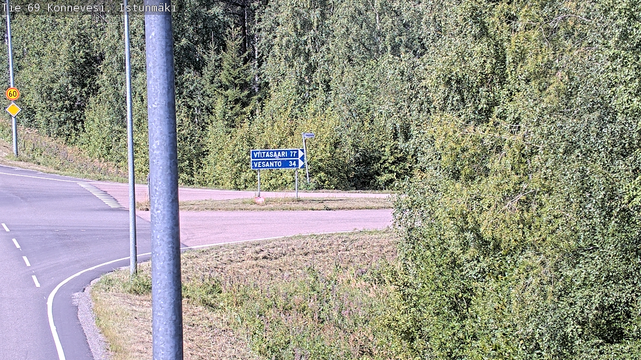Kelikamerat Kuva Tie 69 Konnevesi, Istunmäki, Konnevesi, Keski-Suomi