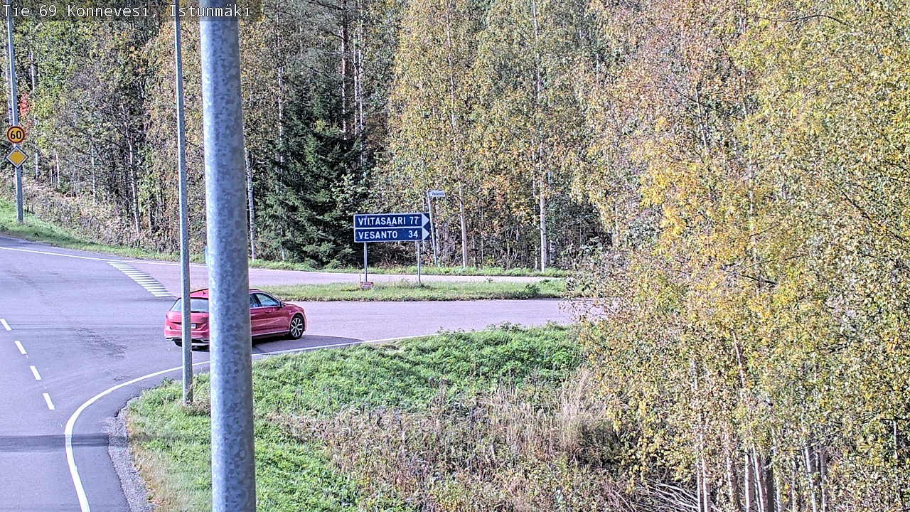 Kelikamerat Kuva Tie 69 Konnevesi, Istunmäki, Konnevesi, Keski-Suomi