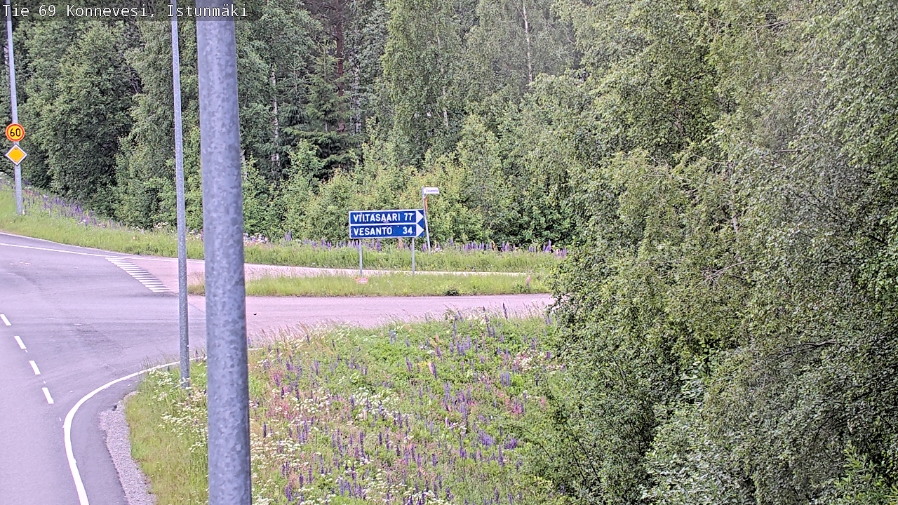 Kelikamerat Kuva Tie 69 Konnevesi, Istunmäki, Konnevesi, Keski-Suomi