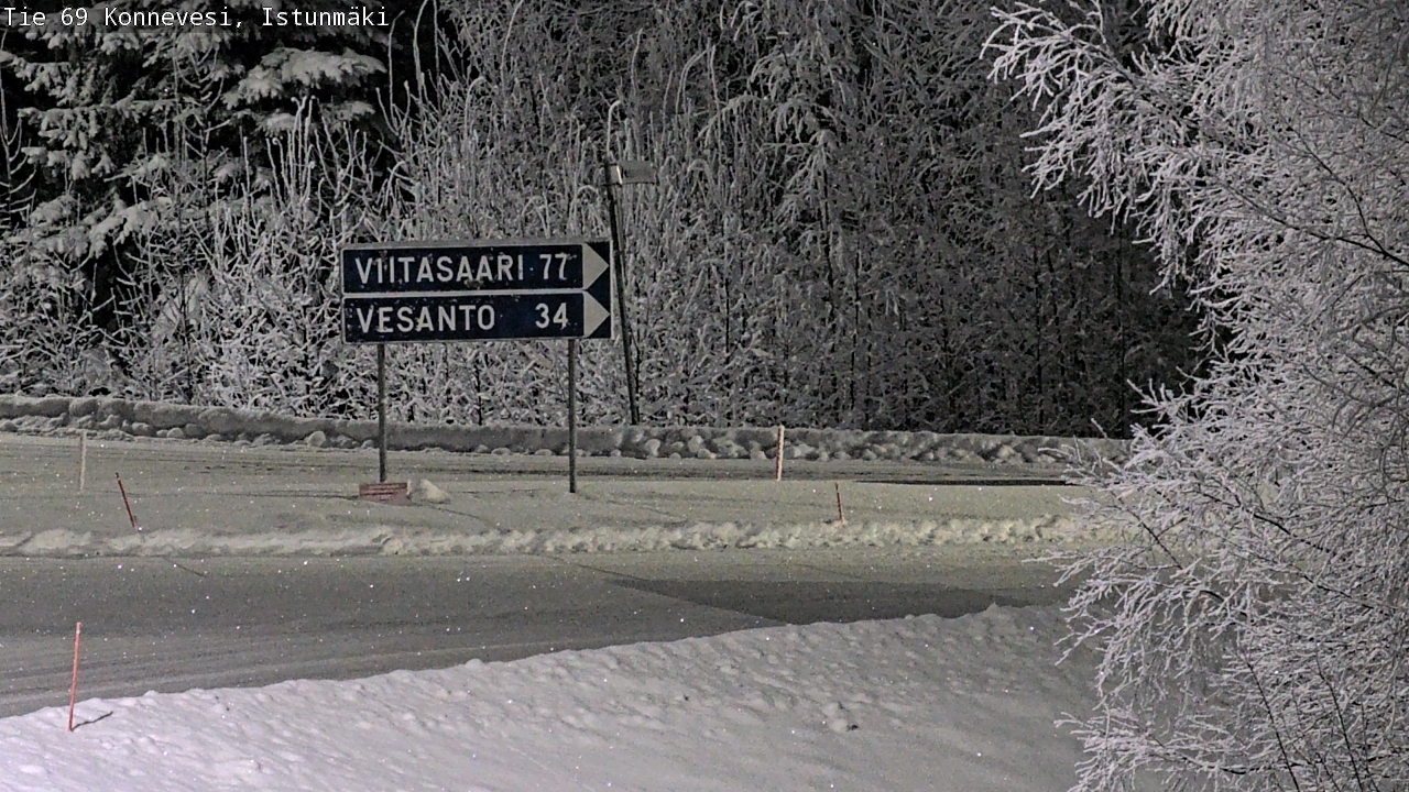 Kelikamerat Kuva Tie 69 Konnevesi, Istunmäki, Konnevesi, Keski-Suomi