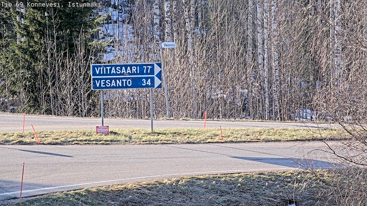 Kelikamerat Kuva Tie 69 Konnevesi, Istunmäki, Konnevesi, Keski-Suomi