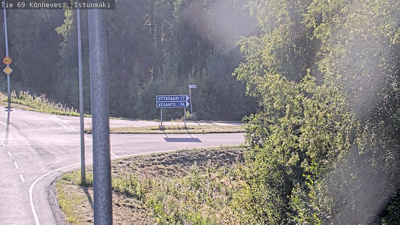 Kelikamerat Kuva Tie 69 Konnevesi, Istunmäki, Konnevesi, Keski-Suomi