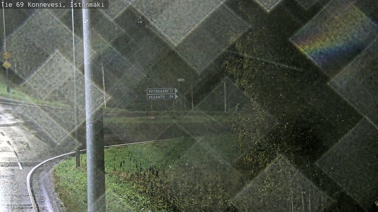 Weather Camera Image Road 69 Konnevesi, Istunmäki, Konnevesi, Keski-Suomi