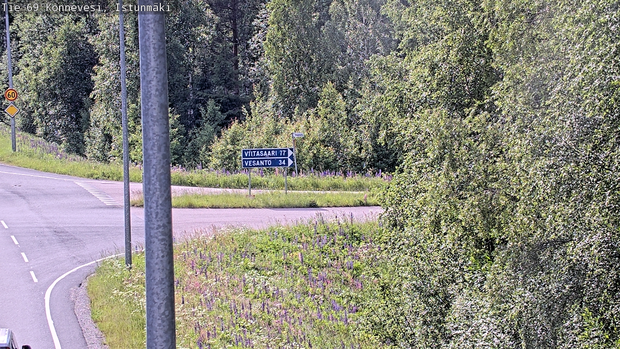 Kelikamerat Kuva Tie 69 Konnevesi, Istunmäki, Konnevesi, Keski-Suomi