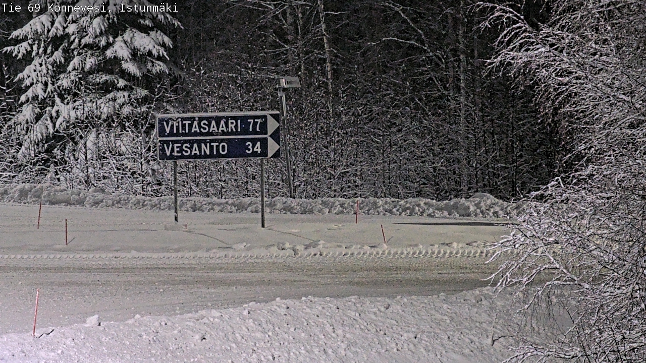 Kelikamerat Kuva Tie 69 Konnevesi, Istunmäki, Konnevesi, Keski-Suomi