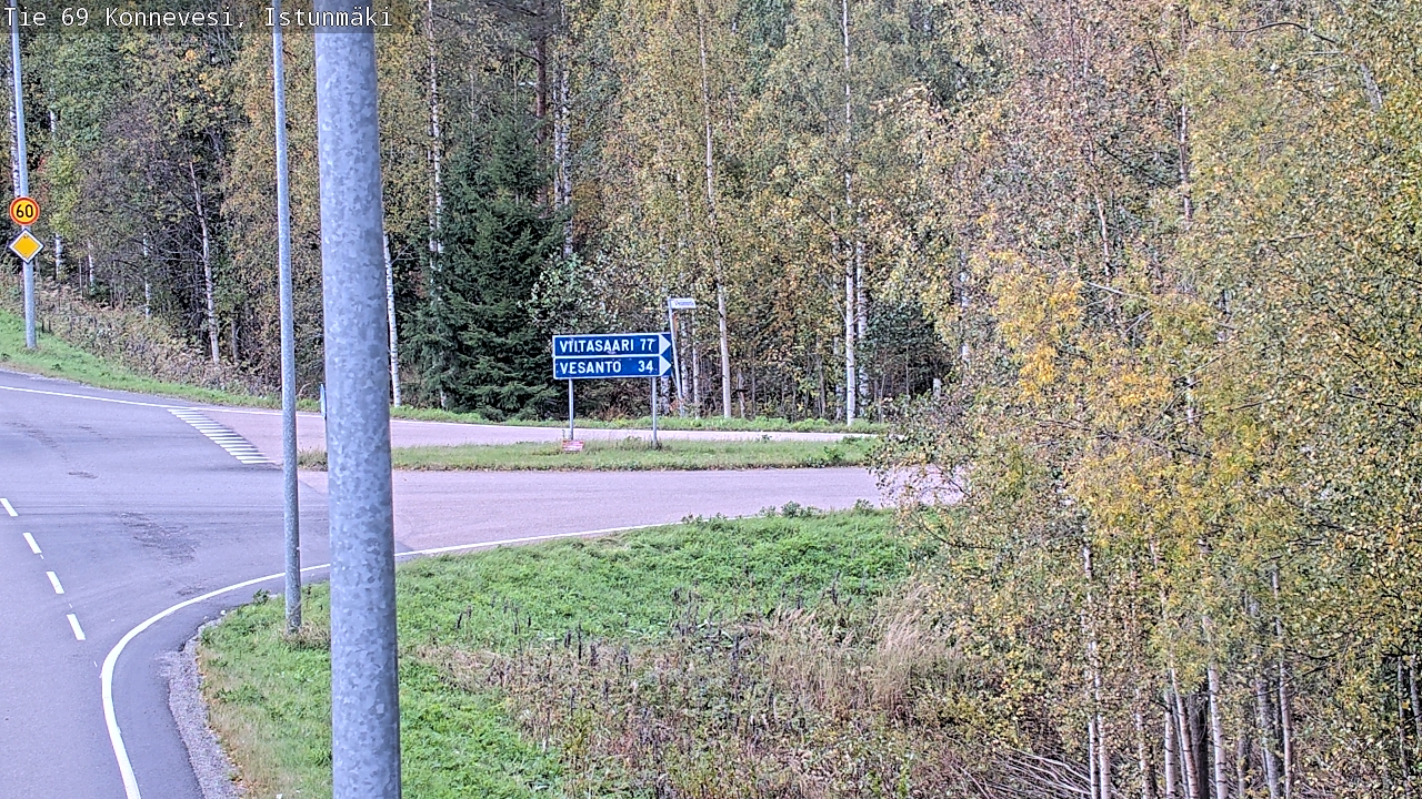Kelikamerat Kuva Tie 69 Konnevesi, Istunmäki, Konnevesi, Keski-Suomi